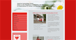 Desktop Screenshot of pflege-streckel.de